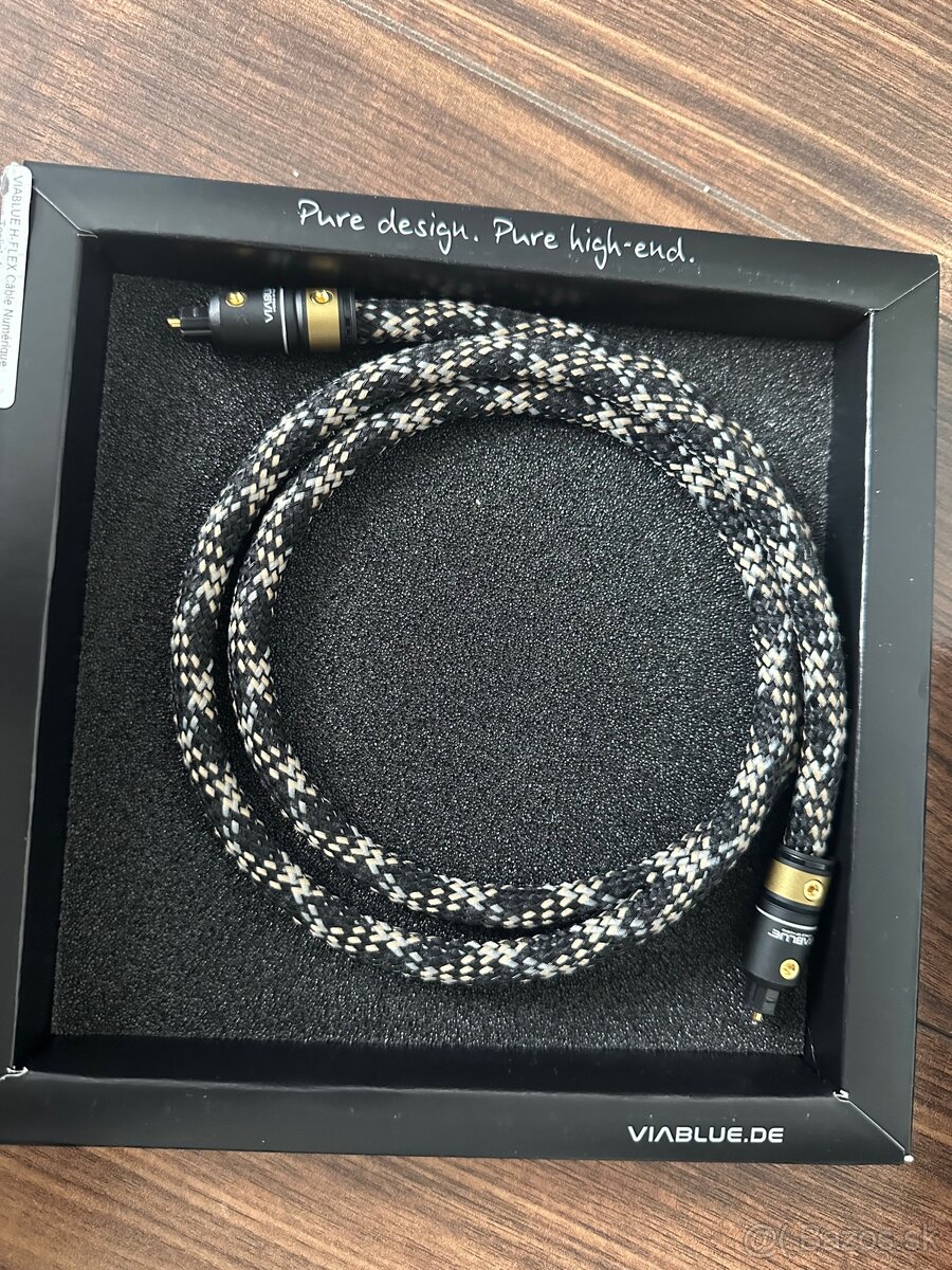 Viablue opticky toslink kabel