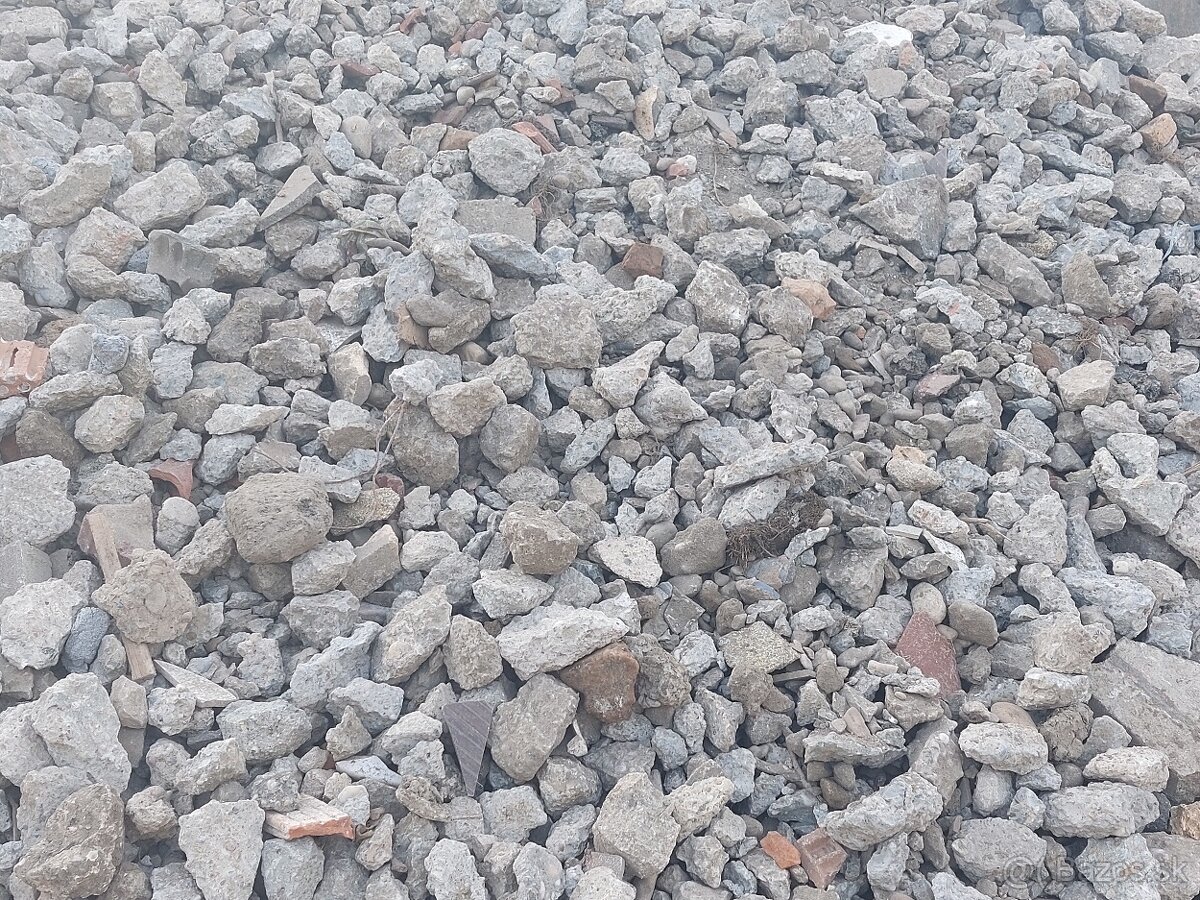 betónový recyklát