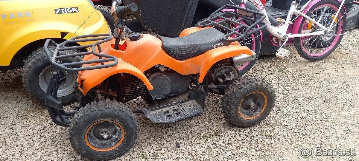 Predám decku stvorkolku s motorom Babeta 210