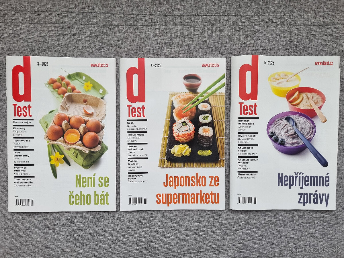 Časopis dTest - testy a recenzie tovaru