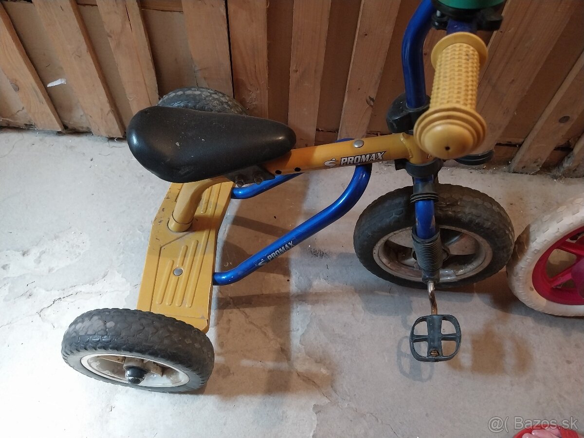 Detský bicykel trojkolka