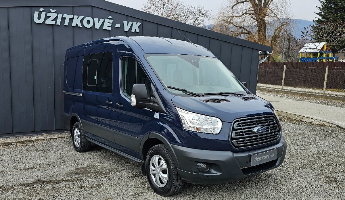 Ford Transit 2.0 TDCI 170K 4X4 AWD L2H2 6-Miest Led- Kamera
