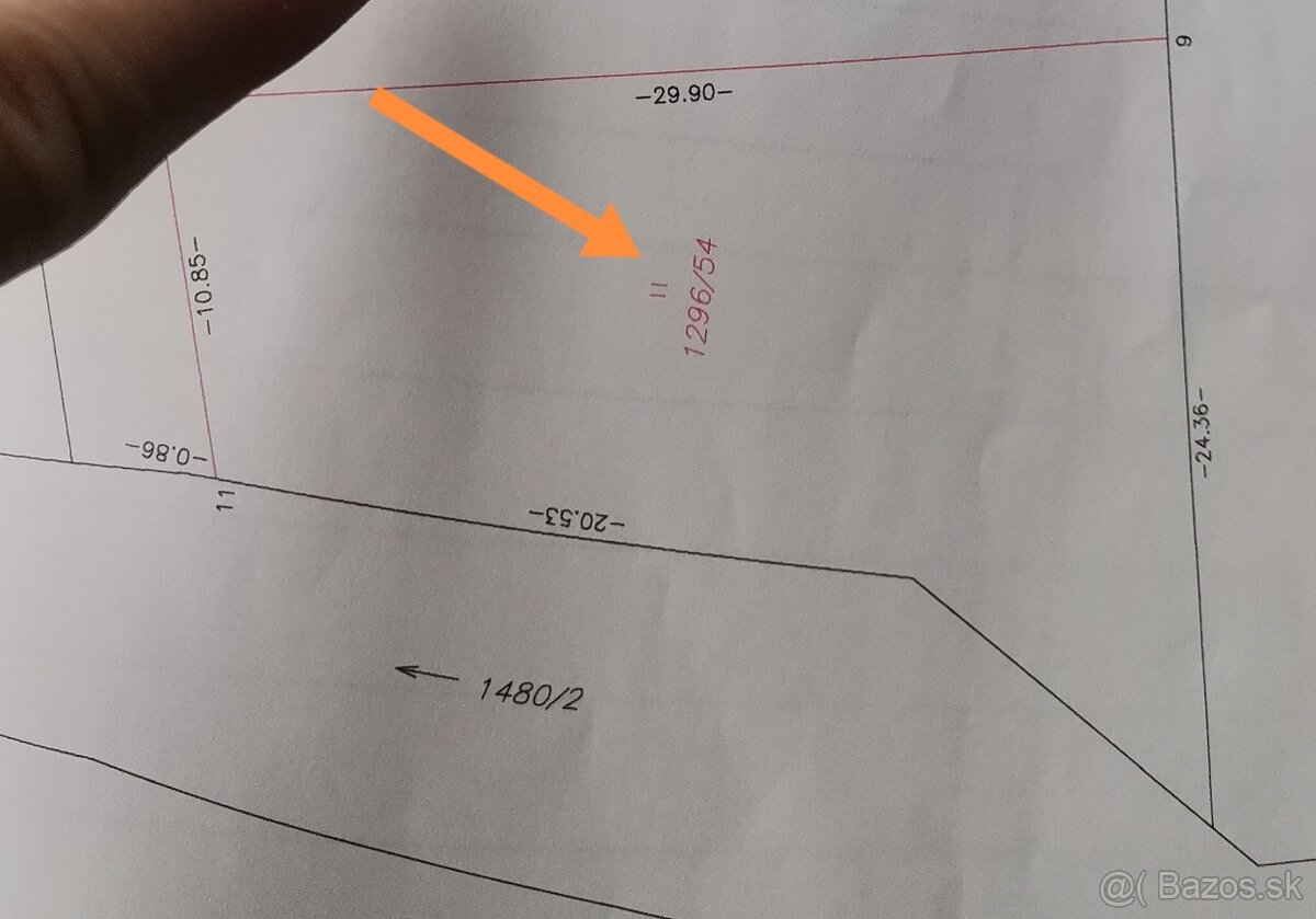 Predám stavebny pozemok - Liesek (tvrdošín)
