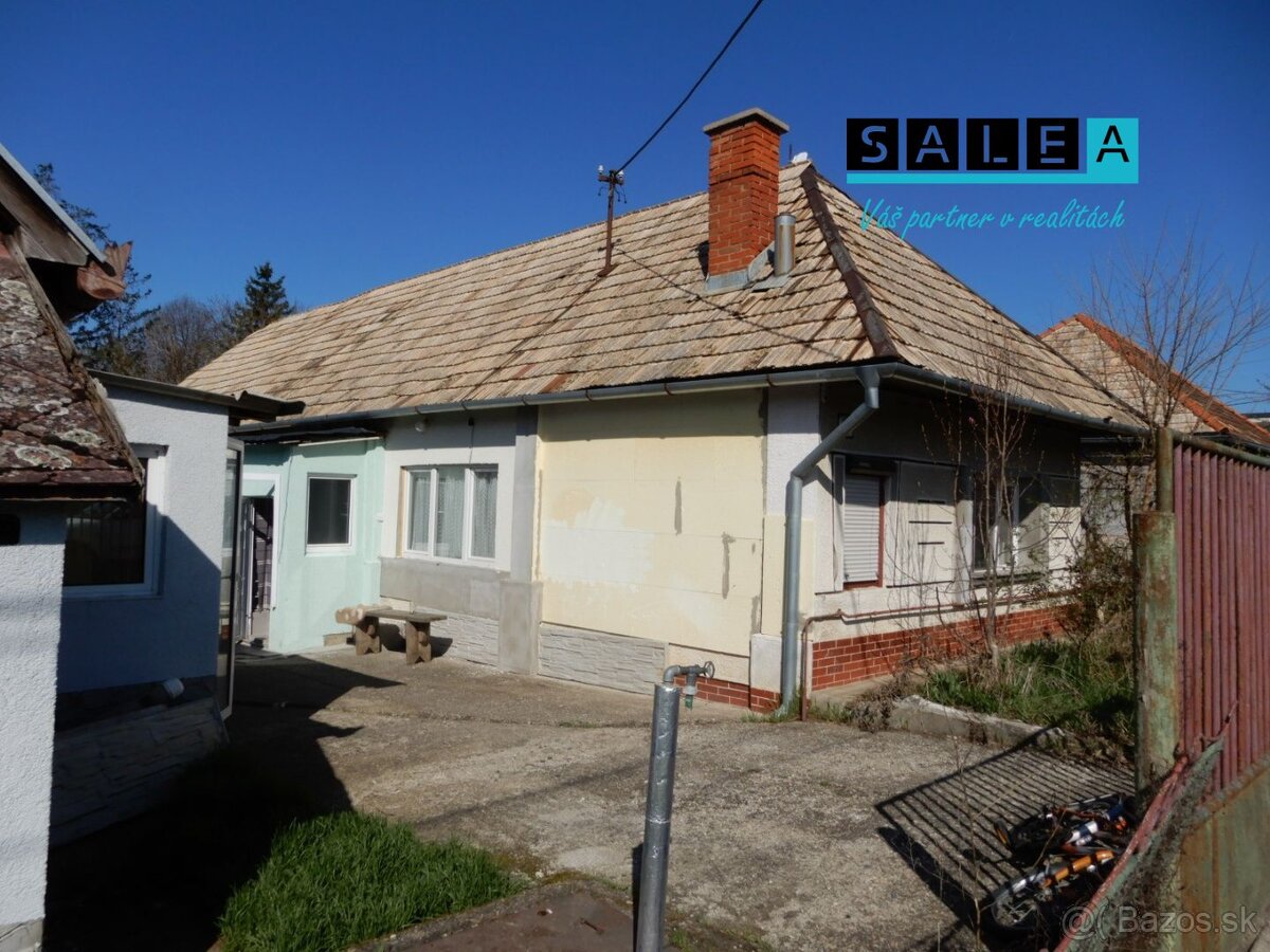 Slnečný rodinný dom, 120 m2, letná kuchyňa, rekonštrukcia, H
