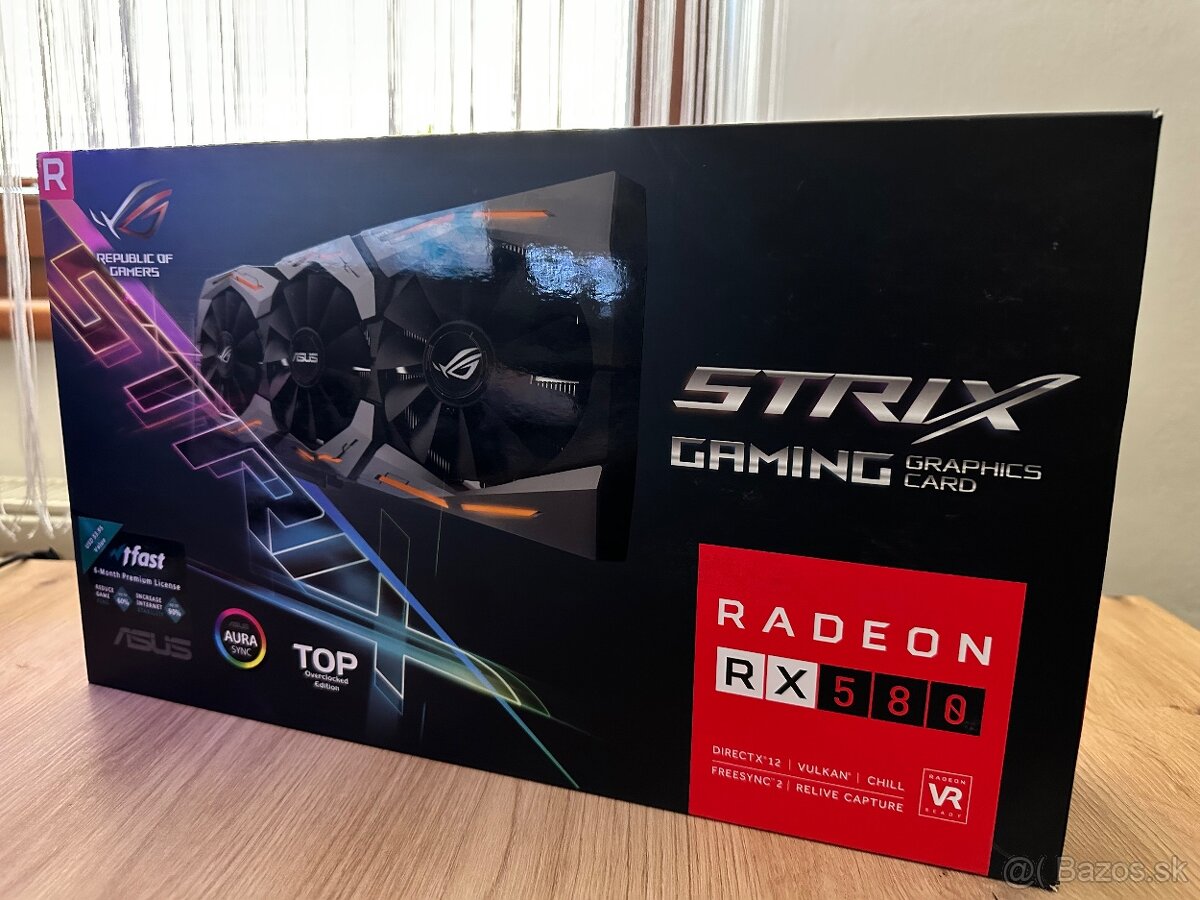 ASUS ROG-STRIX-RX580-T8G-GAMING