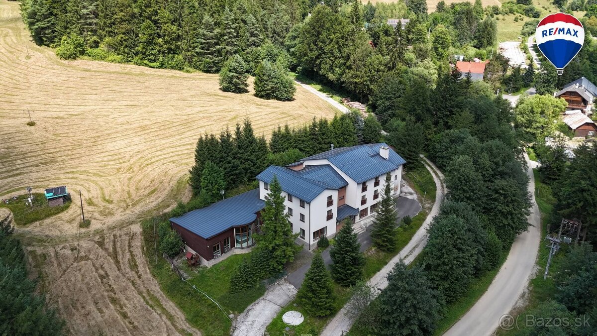 Wellnes hotel Javorník - Čertov na predaj - možný odpoče