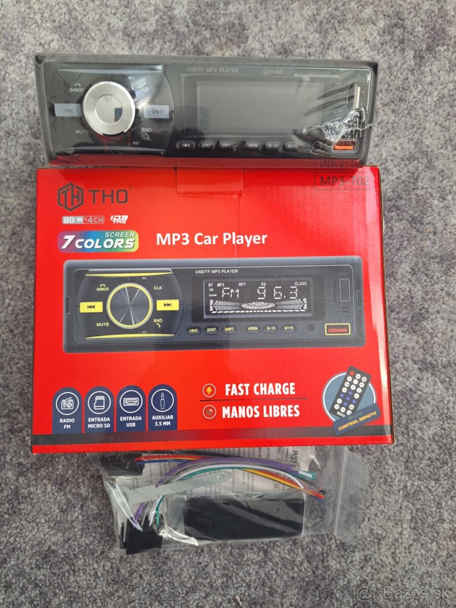 Autorádio na usb, Bluetooth