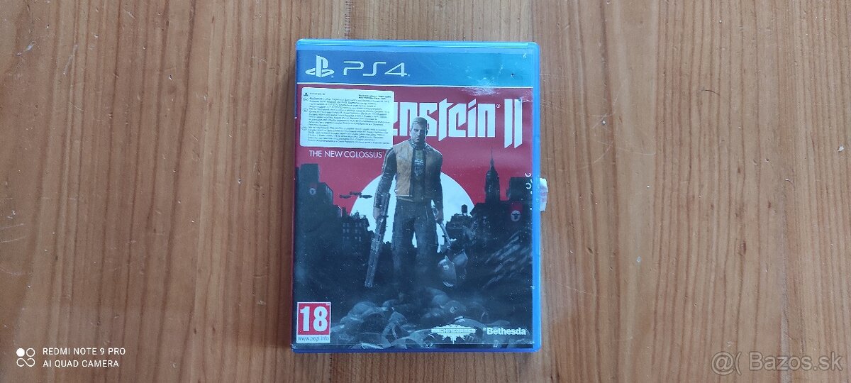 Wolfenstein 2 the new colossus (ps4)