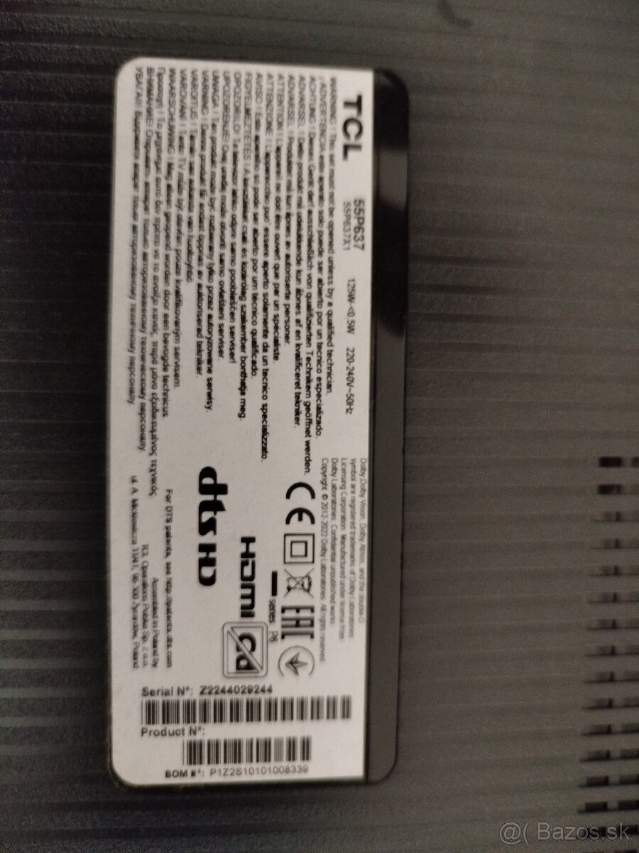 TCL 55P637