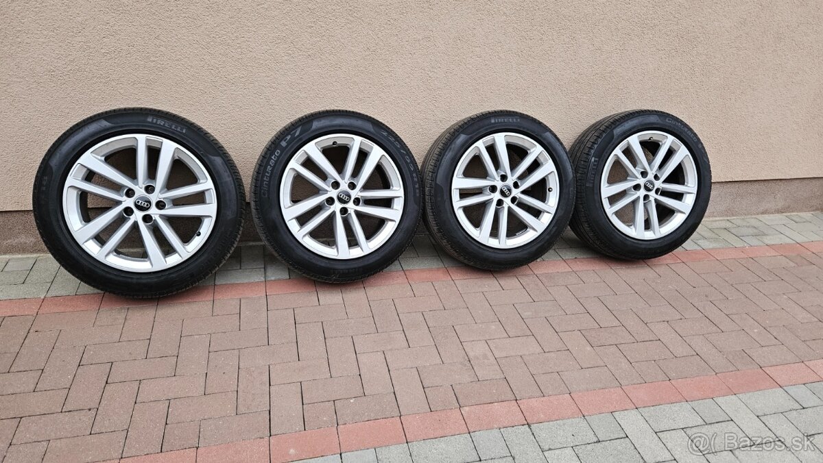 Original Audi 18" disky s letnými pneu Pirreli 225/55 R18 4
