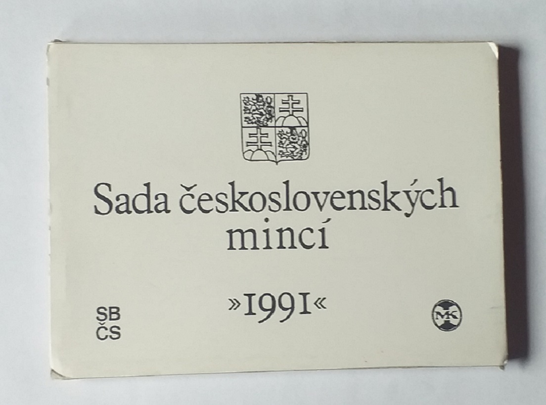 ČSSR sada mincí 1991