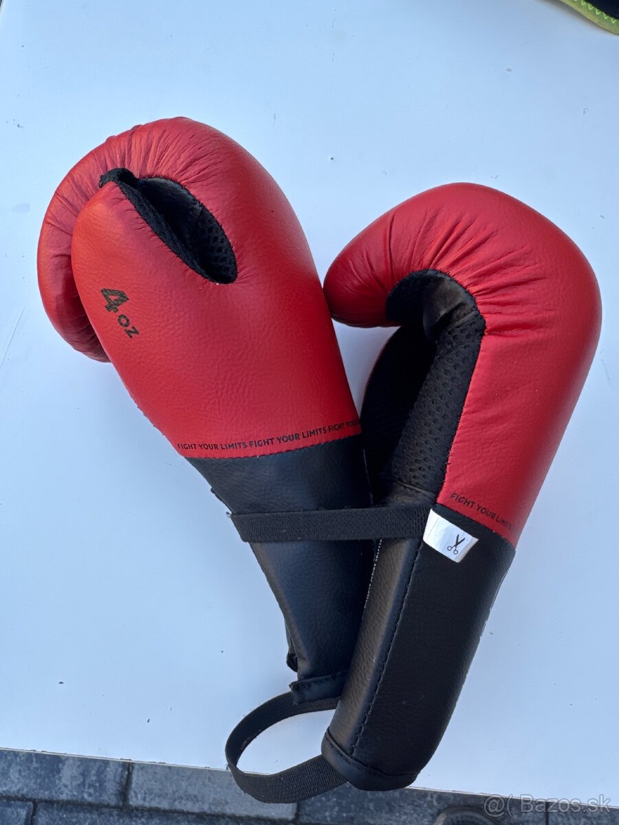 OUTSHOCK Boxerské rukavice 100 červené