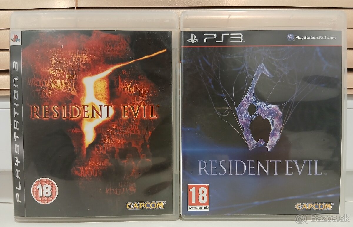 Resident Evil 5,6 (Ps3)