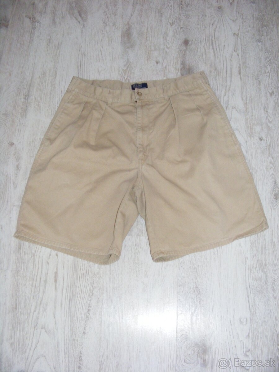 Pánske vintage chino šortky Ralph Lauren a Fitch