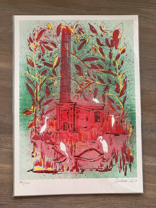 Čierne diery - Prečerpávacia stanica grafika