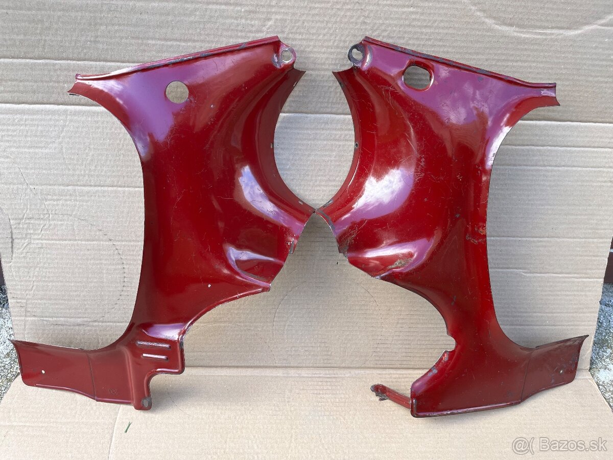 Podsedlové plechy Jawa 350 Panelka / Športka