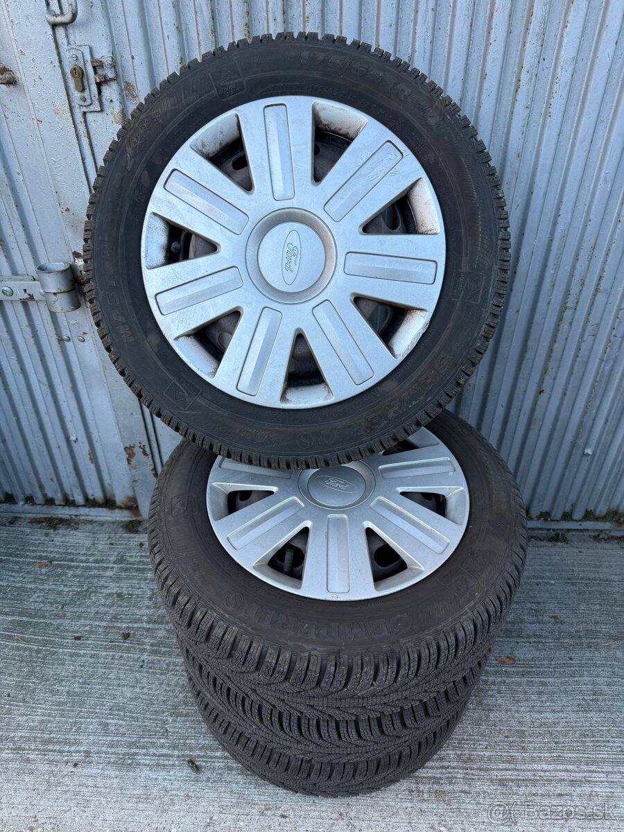 Nove zimne pneumatiky 175/65 R14 na diskoch 4x108 Ford