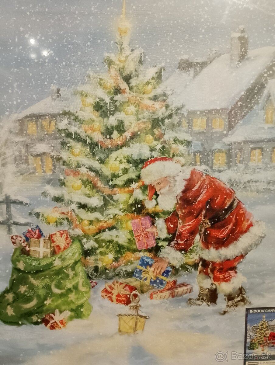 Vianočný LED obraz 2