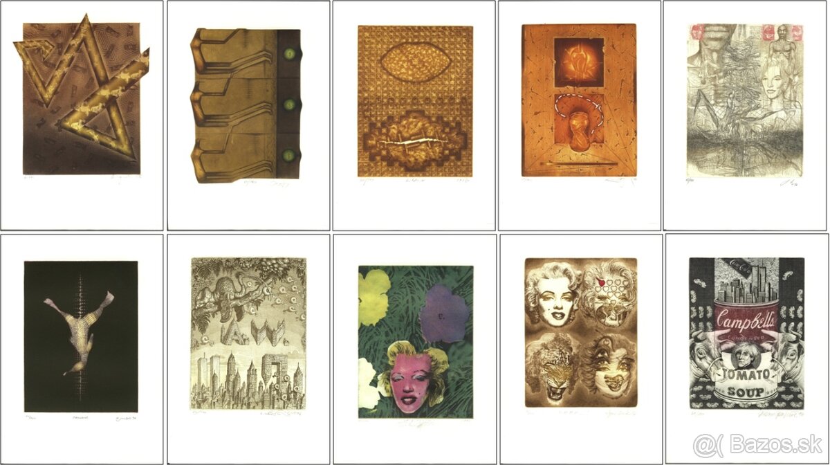 Súbor grafík: A Tribute To Andy Warhol