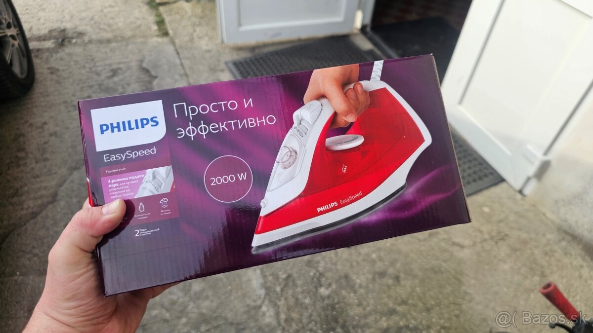 Nová žehlička Philips Easyspeed GC1742