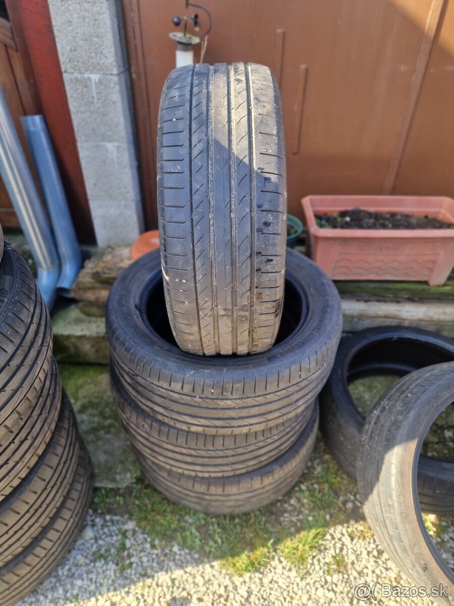 Predám letné pneu Continental 235/50r18
