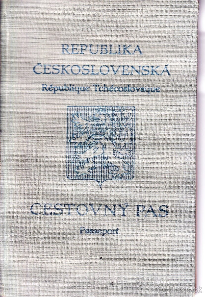 dvojitý pas vojensá knižka