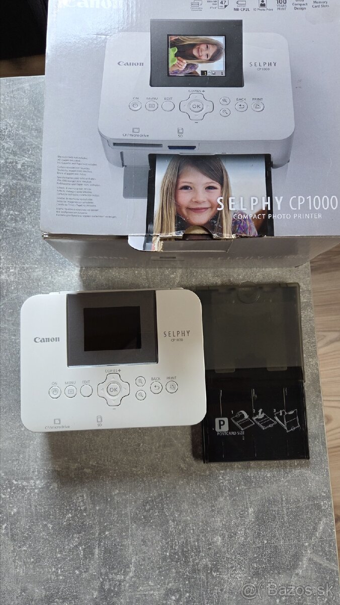 Canon SELPHY CP1000 biela
