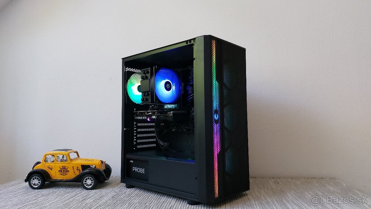 Herné pc 6jadro i5 12500 6x3,0ghz/NVME/RTX3060TI 8GB