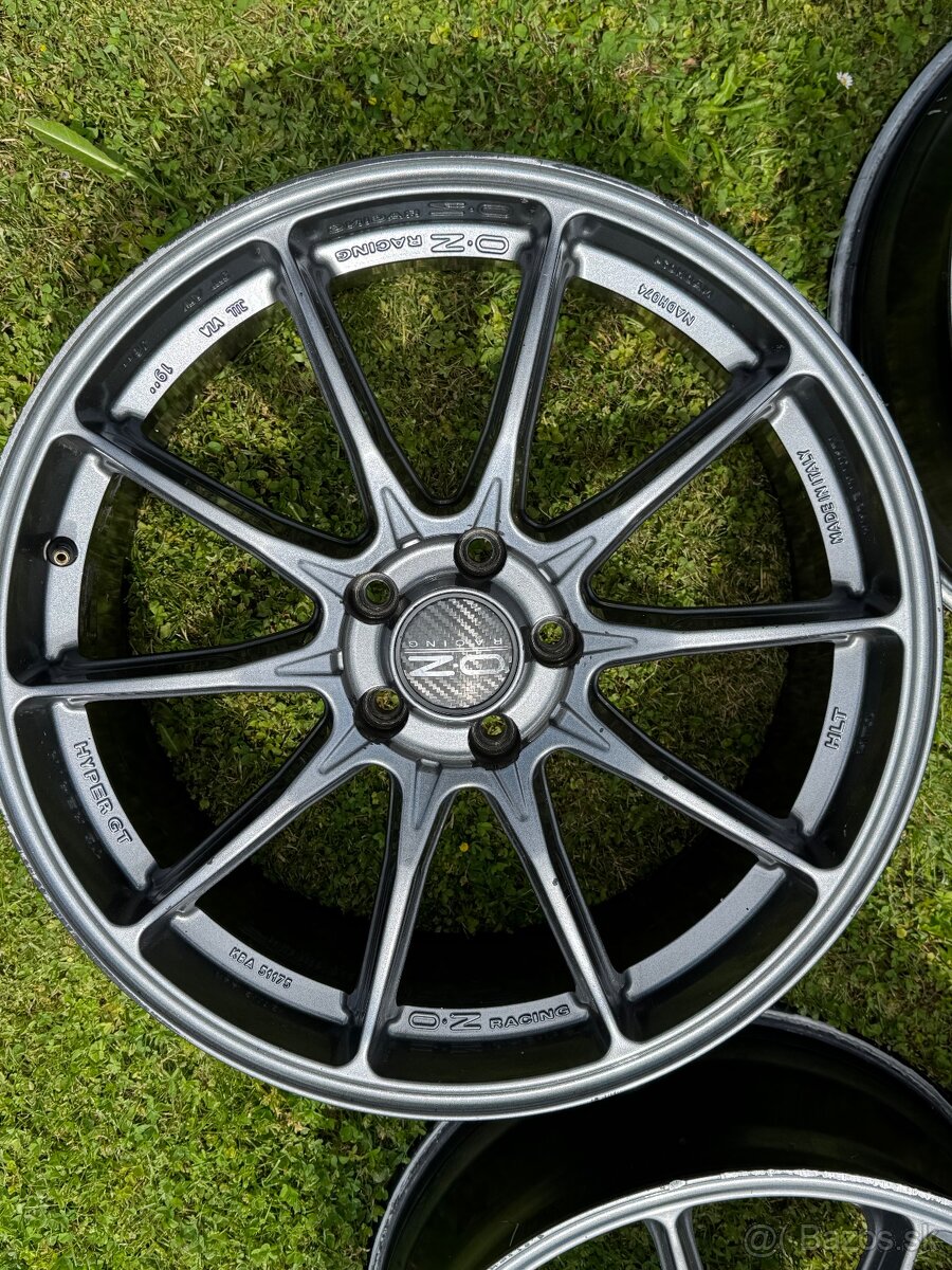 Predám ALU disky OZ RACING HYPER GT HLT – 19”
