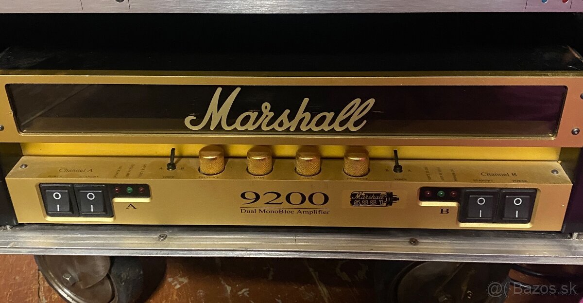 Marshall 9200 dual monobloc power amp