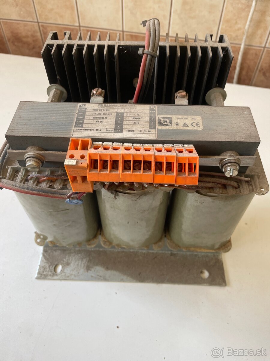 Transformátor, 48DC, 20A