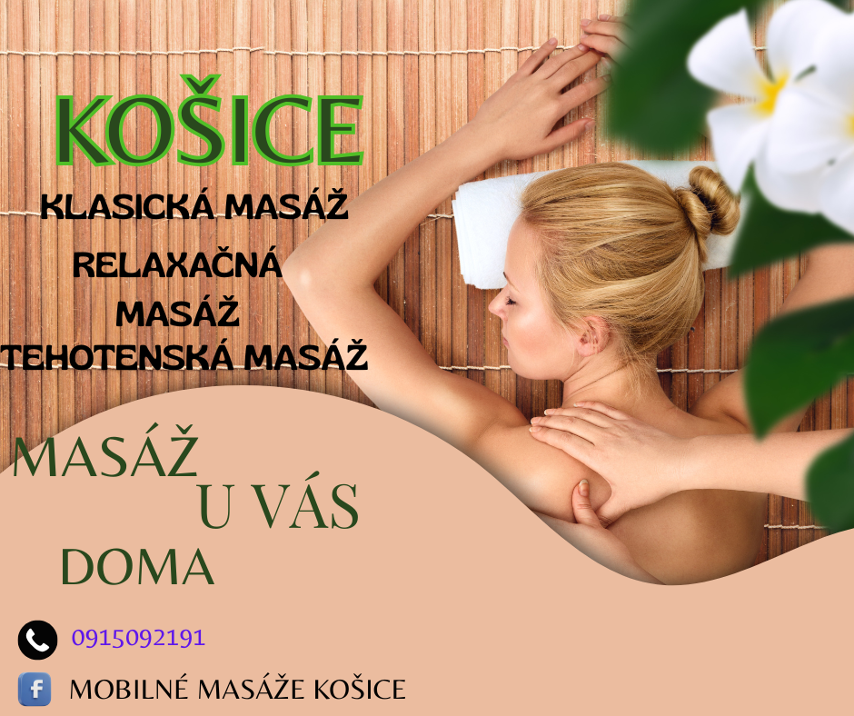 MOBILNÉ MASÁŽE KOŠICE