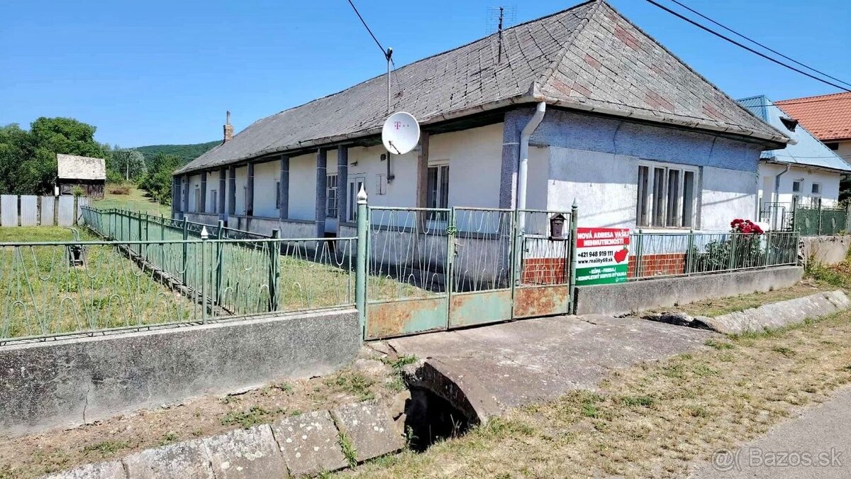 ČERNOCHOV - 3 IZBOVÝ RD V DOBROM STAVE, LETNÁ KUCHYŇA, 2007