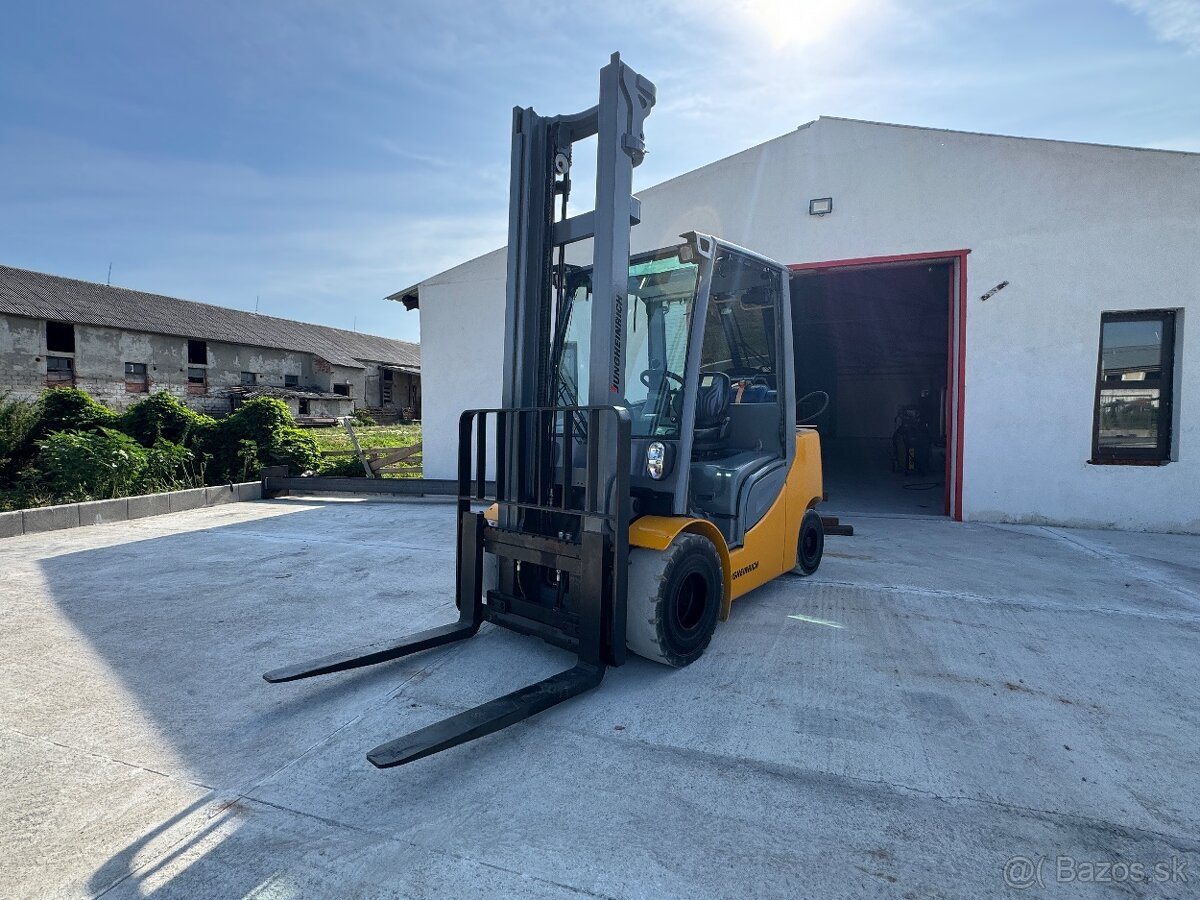 Vysokozdvižný vozík JUNGHEINRICH TFG 430 s Plyn 5100mth