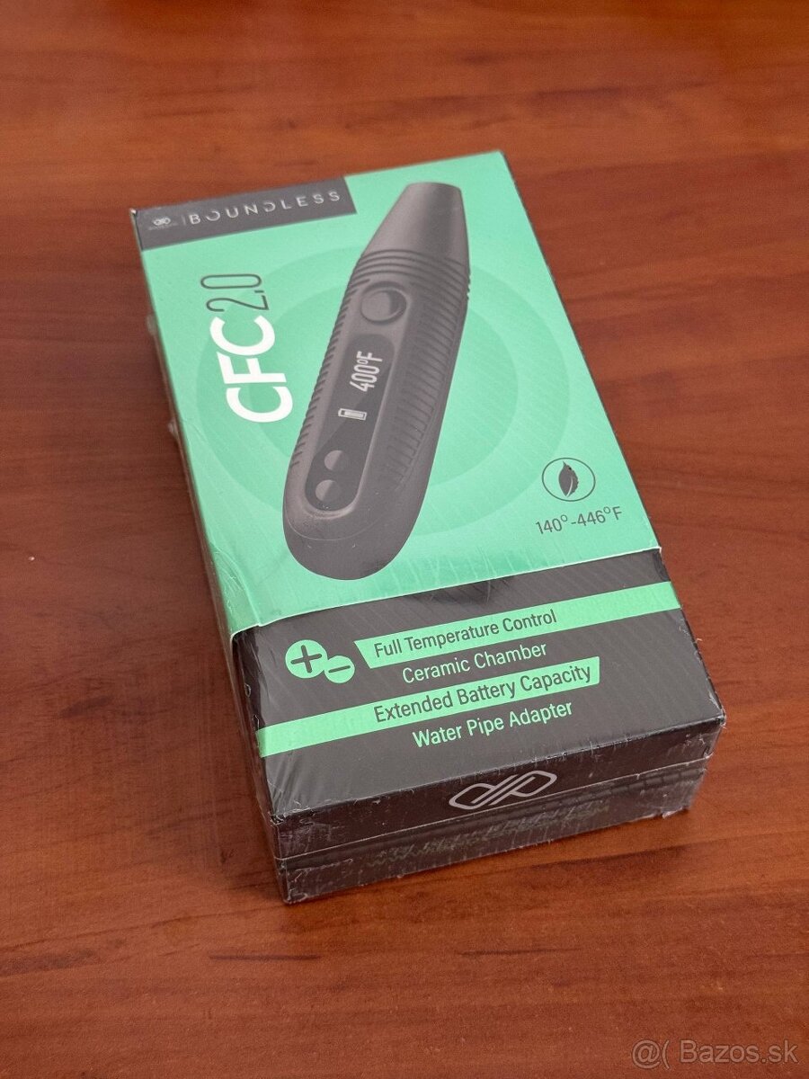Boundless CFC 2.0 vaporizér v originál fólii – len 65 €