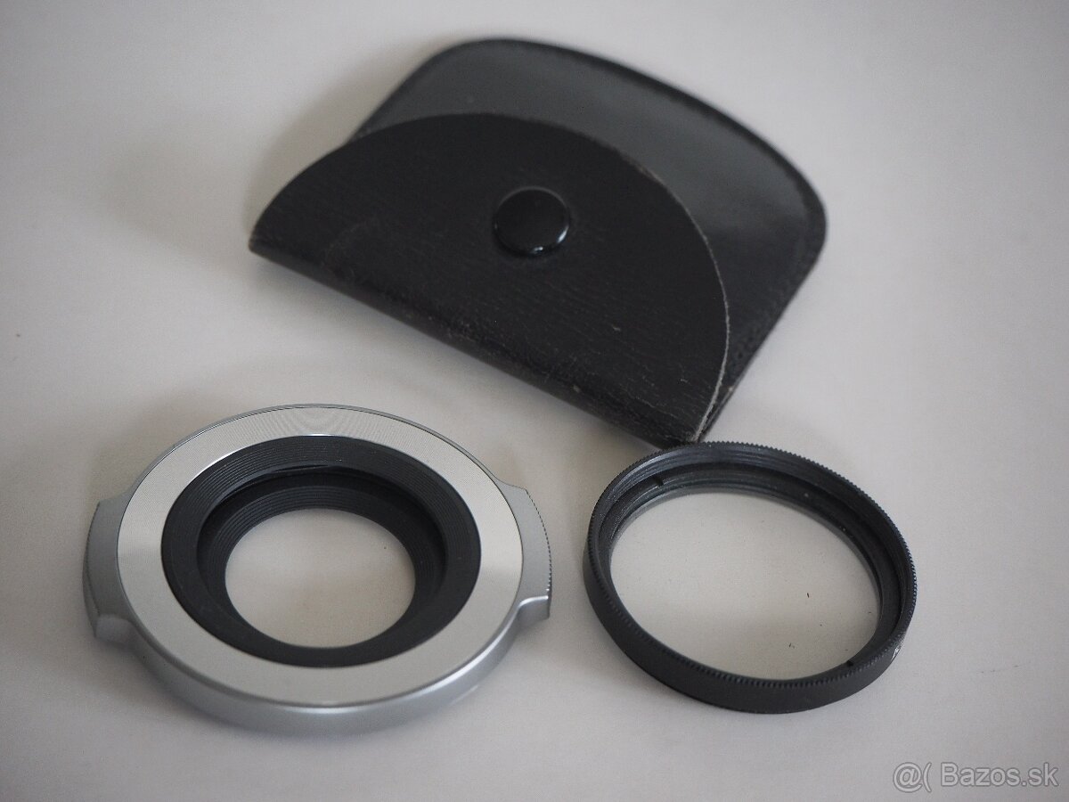 Automatické krytky a UV filter 37mm.