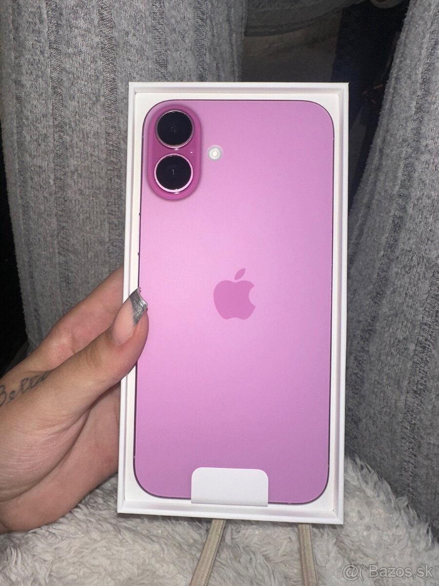 iPhone 16 Plus 128 GB – ružový