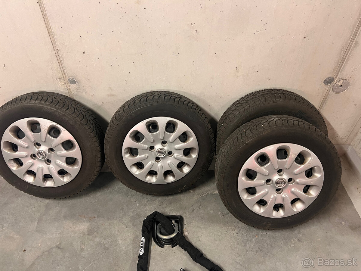 Predam zimne pneu na Nisan Micra