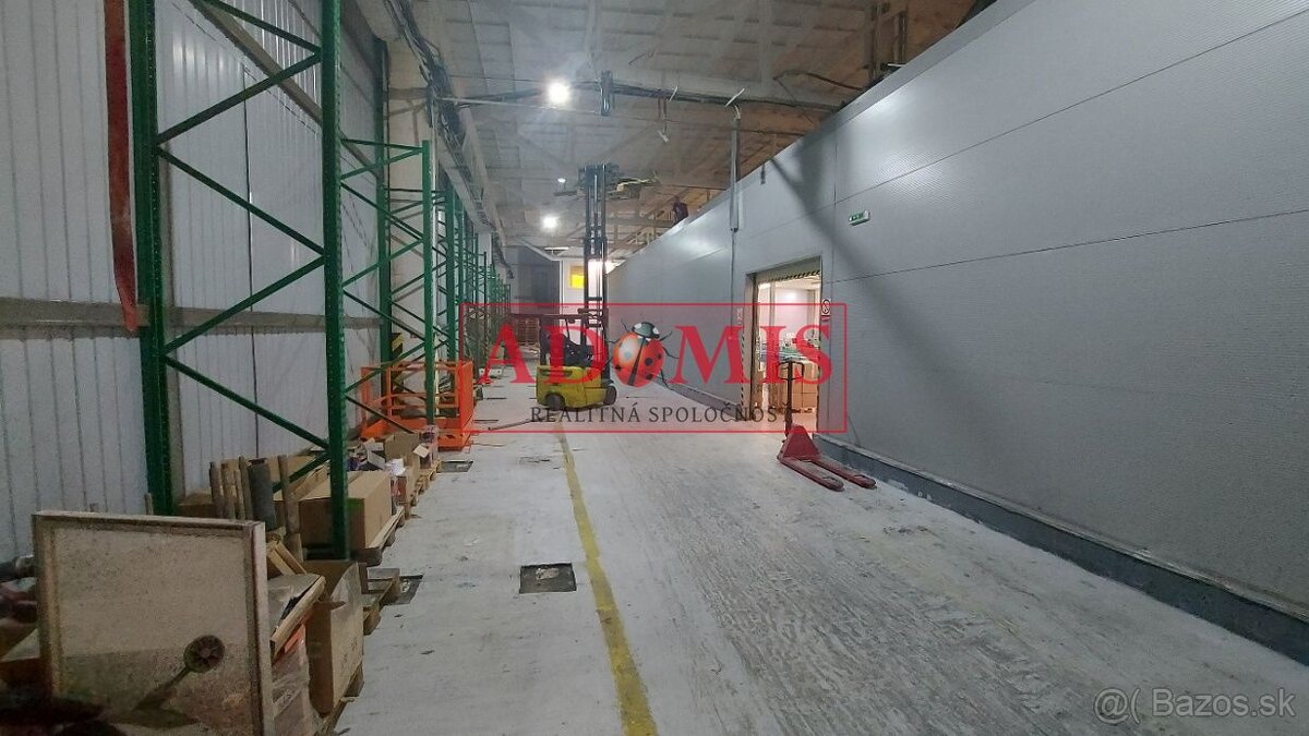 ADOMIS - Prenájom skladových priestorov, 1600m2, Košice