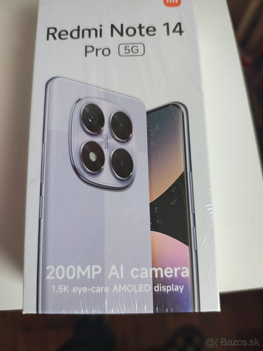 Predam Xioami Redmi Note 14 5g pro novy