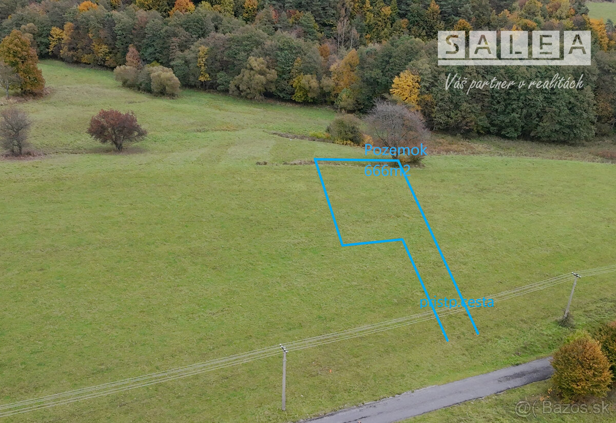 Pozemok na predaj v obci Ostrý Grúň