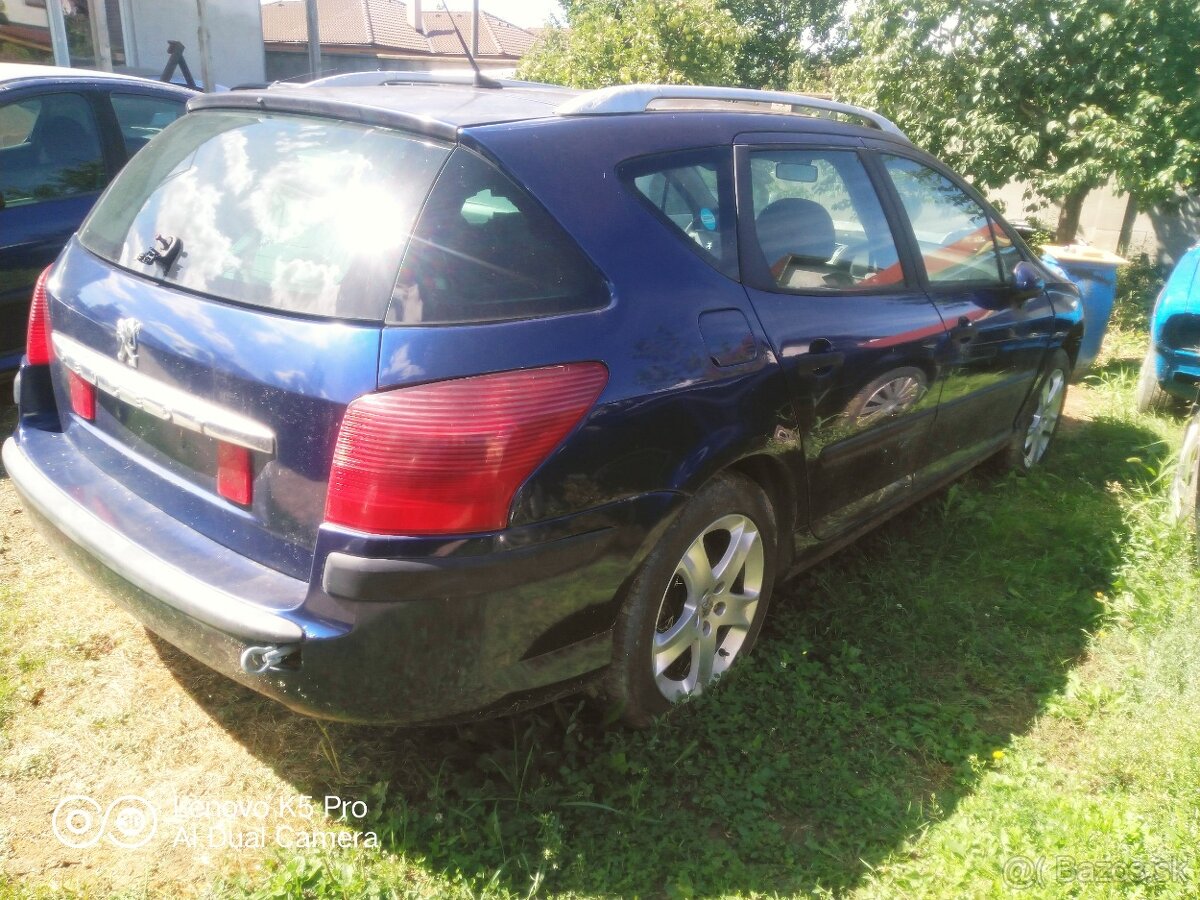 Predám rozpredám Peugeot 407 1.6 hdi
