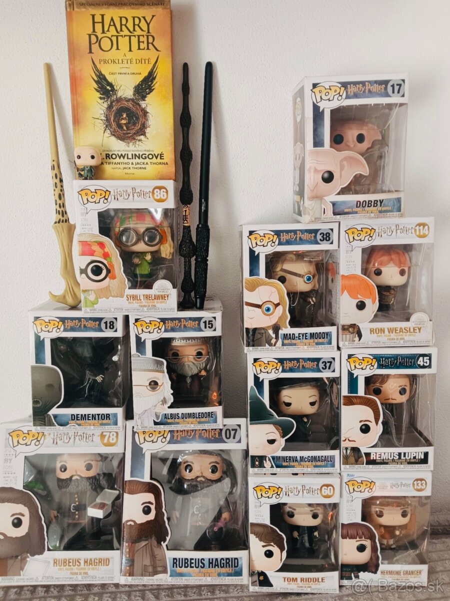 Harry Potter zberateľské kúsky