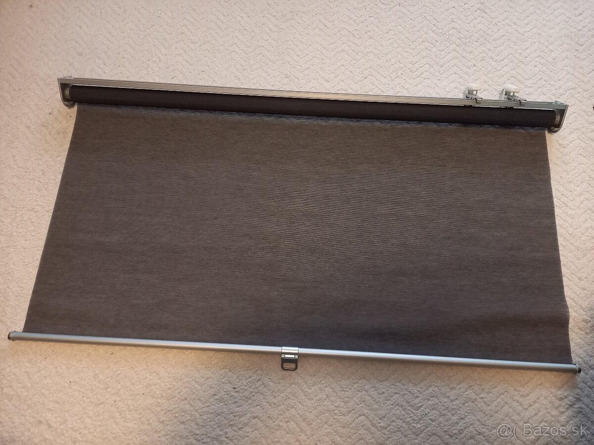 Roleta IKEA SKOGSKLÖVER, sivá, 100x195 cm