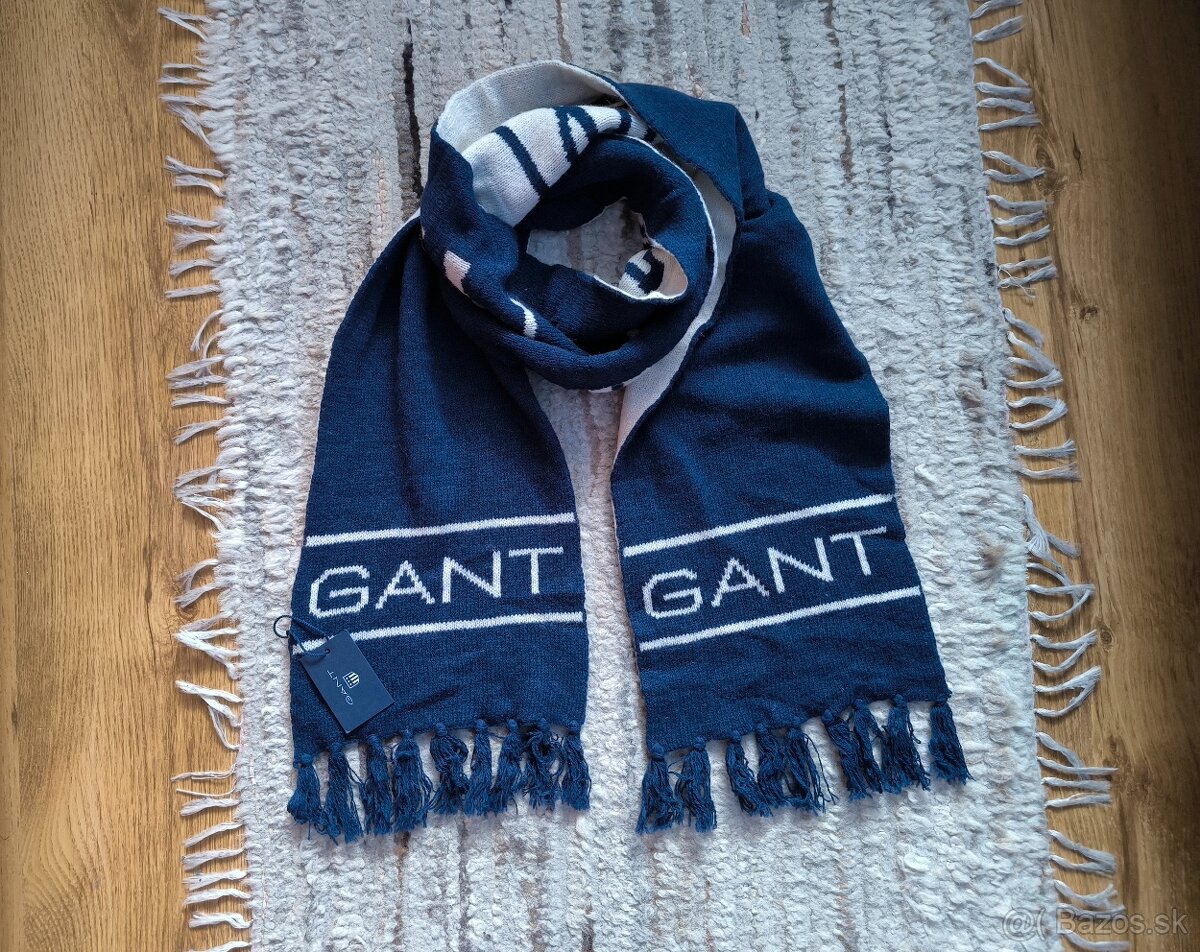 Pánsky vlnený šál Gant