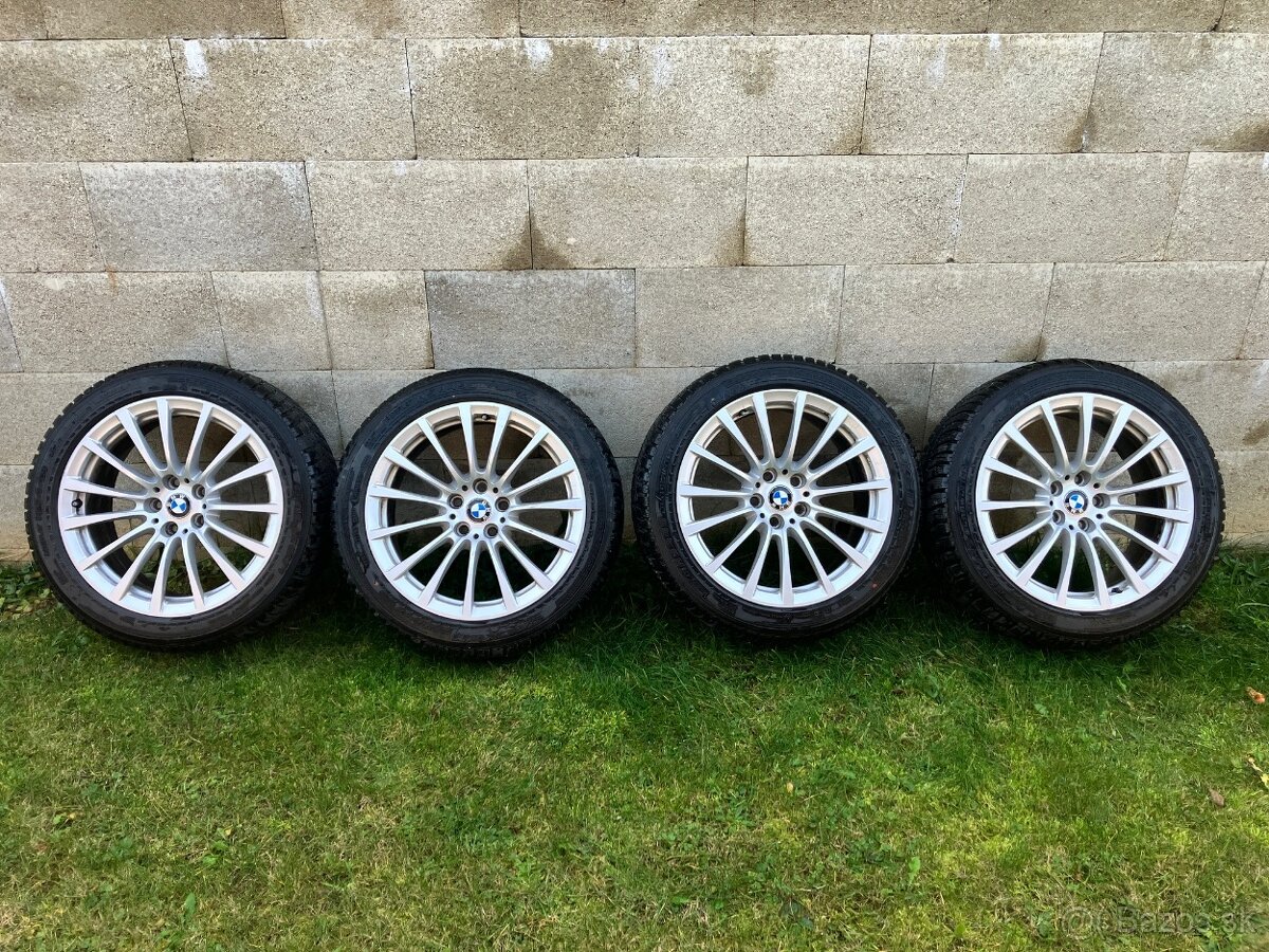 BMW disky zo zimnými pneumatikami 245/45 r18