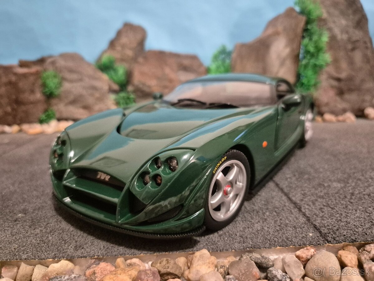 Prodám model 1:18 TVR speed 12