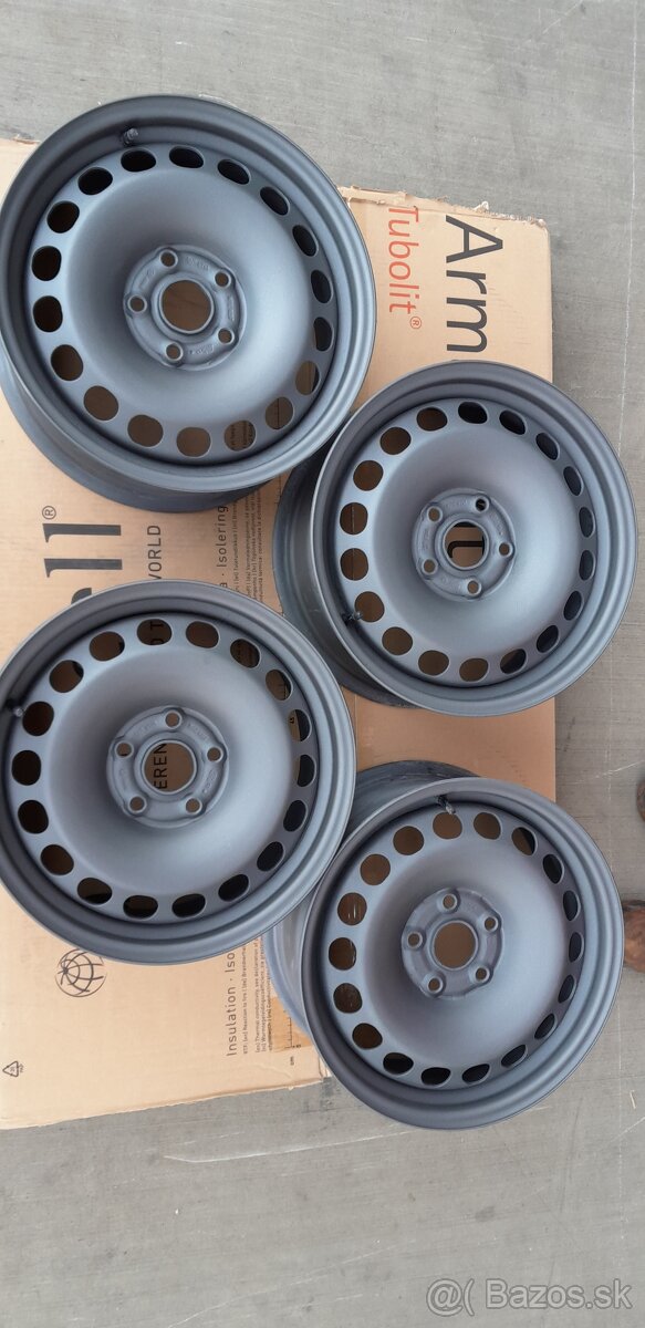 Plechové disky 7j R16 5x112 Org,VW Škoda,Seat,Audi