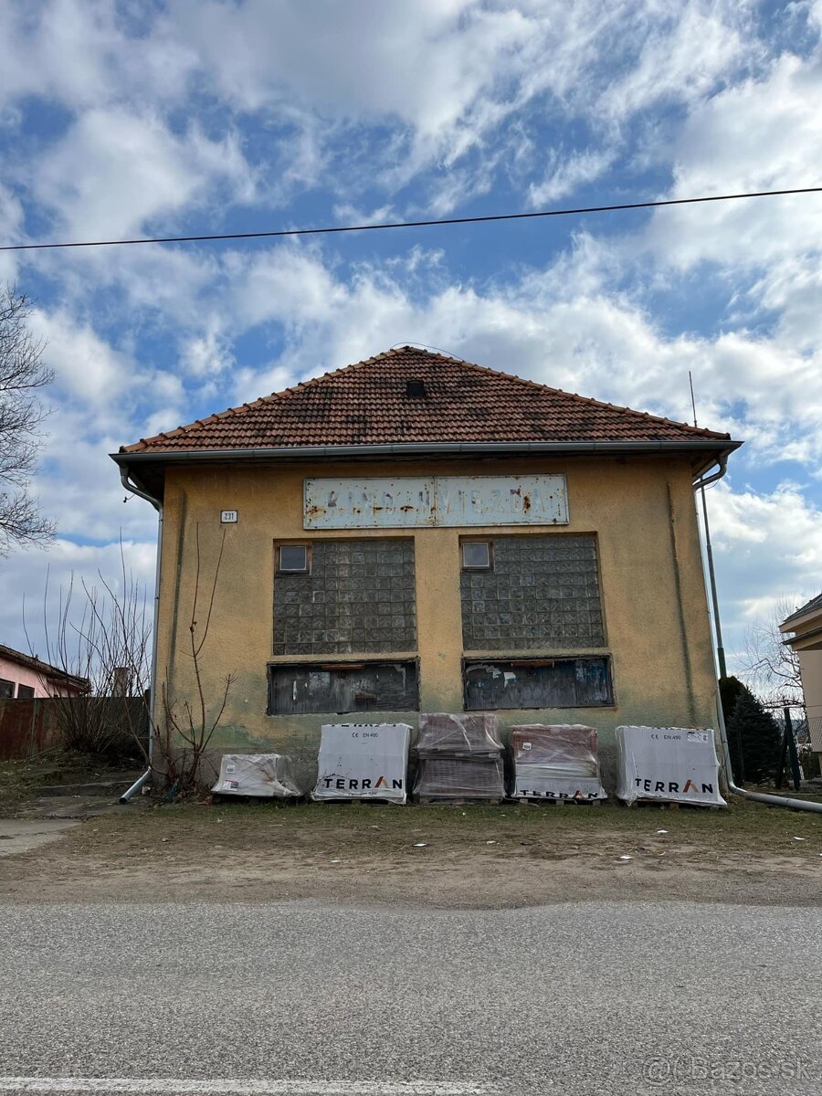 Predaj - Národná kultúrna pamiatka - kino, Bátovce