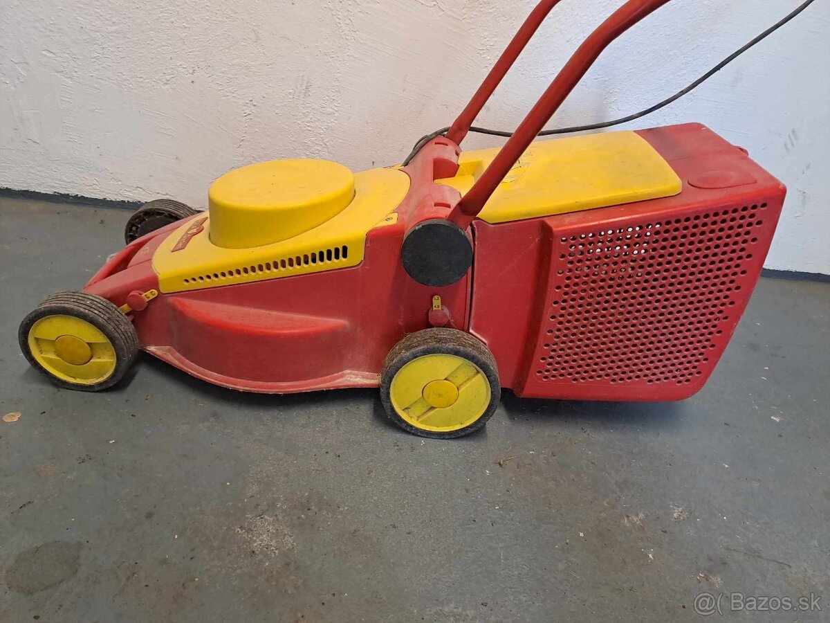 Predám elektrickú kosačku Wolf Garten pre menšiu zahradku